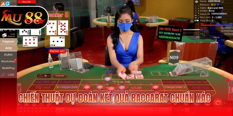 Chiến thuật dự đoán kết quả baccarat chuẩn xác